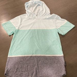 Ocean Current boys short sleeve tshirt hoodie.